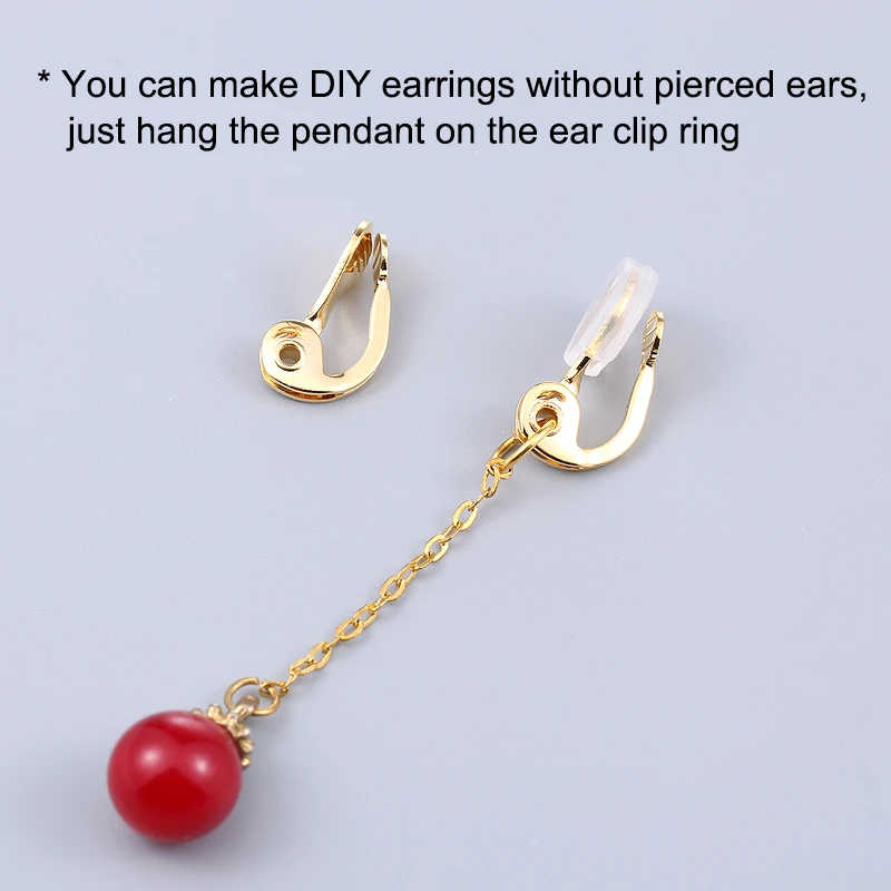 Clip Earrings Ear Accessories 2/10pcs Women's Clip On Earrings