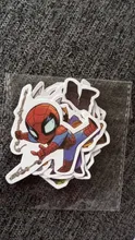 10/30/50 Uds de dibujos animados Disney pegatinas Marvel bien los Vengadores etiqueta engomada impermeable equipaje Skateboard guitarra portátil pegatinas juguete de niño