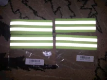 Bandas reflectantes, brazalete elástico, correas para pierna y tobillo, cintas de seguridad reflectantes, cintas de correa para correr por la noche andar en bicicleta