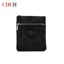 

CHCH Men Baiefcase Solid Black Color Large Space Fashion Handbag for Adult Commuting 2021 New