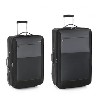 

Set 2 Suitcases Medium-Large Soft 2R Gabol Rheims Gray