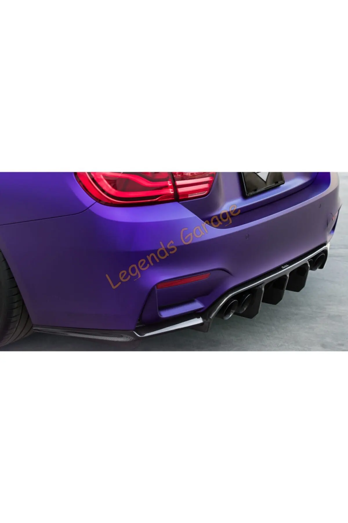 For Bmw 3 Series F30 F80 2012 - 2018 Bumper Vorsteiner Diffuser-Wings ...