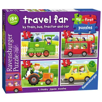 

Puzzle transport media 2-3-4-5Pz electronic toys Ravensburger