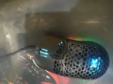 RGB Gaming Mouse Ergonomic-Mice Computer-Gamer Honeycomb-Shell Lightweight Delux M700
