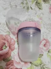 Biberones de silicona para bebé, Verde Botella/rosa, 5 oz y 8 oz, 2 paquetes, sin BPA