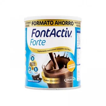 

FONTACTIV FORTE CHOCOLATE 800GR format SAVING. Nutritional supplement for adults who requieran one input extra