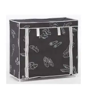 

Shoe Closet fabric 3 shelves
