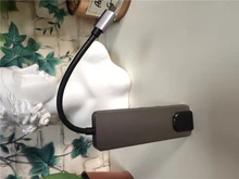 Multi USB 3.0 hub type C adapter to HDMI Gigabit Ethernet Rj45 Lan for Macbook Pro Air