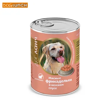 

Dog lunch box meatball in delicate sauce lamb 850гр, 6 PCs