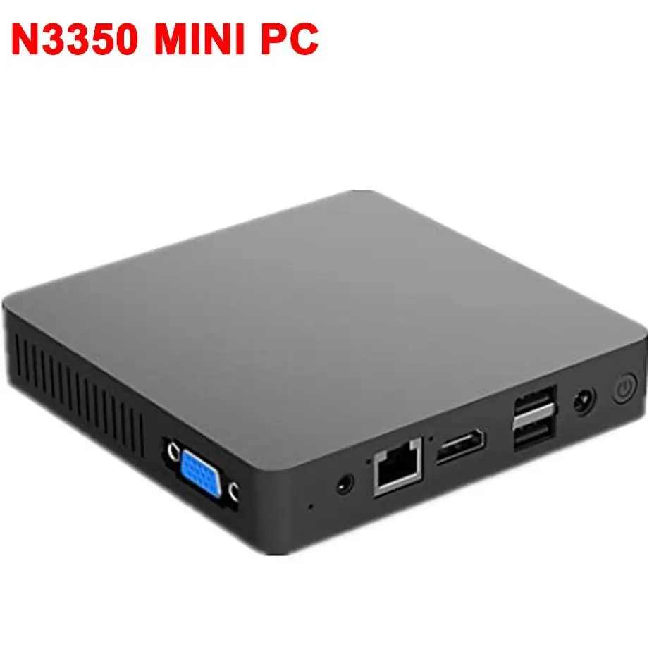 Мини-ПК Intel Celeron N3350 Windows 10 6 + 64/2 4 ГБ Wi-Fi BT4.0 VGA | Компьютеры и офис