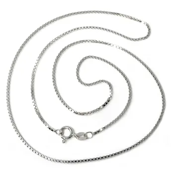 

Chain 925 Sterling silver m 50cm. Model Venetian width 1.2mm. Unisex closure reasa