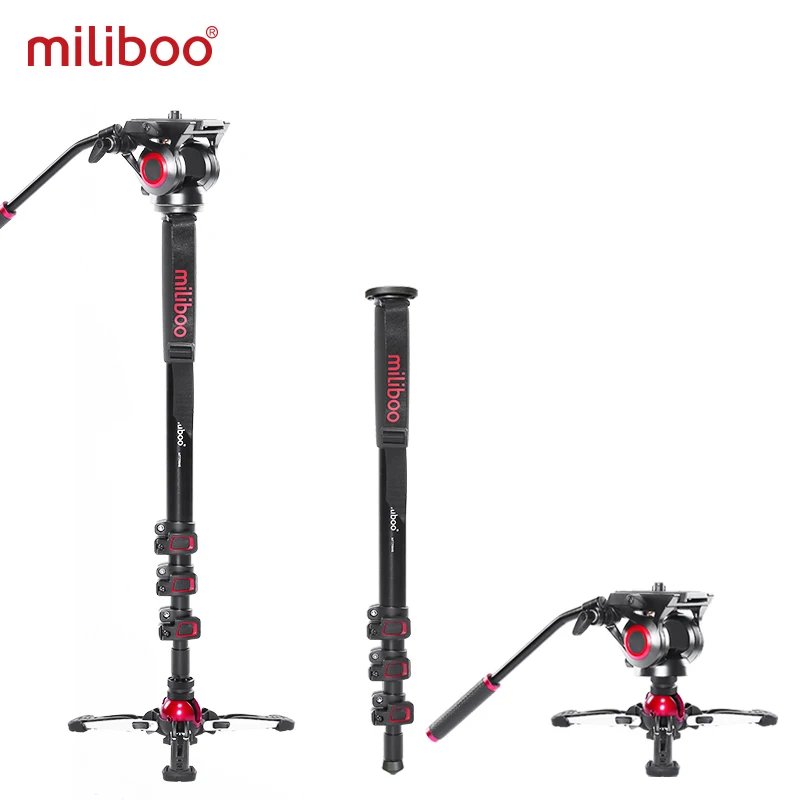miliboo MTT705Ⅱ Camera Video Monopod with Fluid