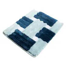 Коврик для ванной | коврик для ванной нескользящие Противоскользящие коврики Piazza Mavi50X60 см