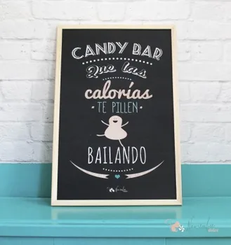 

Chalkboard Candy Barroom