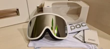 POC-Gafas de esquí de doble capa antiniebla para hombre y mujer, lentes de esquí grande, esquí, snowboard, claridad