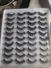 Pestañas postizas de visón 3D, extensiones de pestañas postizas de visón Natural, volumen espectacular, herramientas de maquillaje al por mayor, 10/20 pares