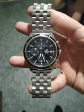 Correa de acero inoxidable para reloj de 18mm, 20mm, 22mm y 24mm para hombre y mujer, banda de Metal sólido cepillado para Gear S3, accesorios para reloj