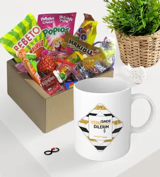 

Personalized New She Devotes The Success In Nostalgic Tastes and Mug Seti-7 Düşüneli Ancients Reliable Quality Jelly Bean