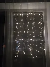 Light USB Window-String-Lights Led Curtain Remote-Control Party-Decoration Fairy-Christmas-Garland