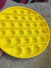 Pop Fidget punk juguetes Arco Iris empujar burbuja juguetes anti estrés adultos niños sensorial juguete para aliviar el autismo envío gratis