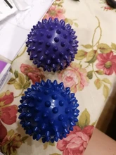 FDBRO PVC de ejercicios Bola de masaje de mano de PVC suela erizo sensorial agarre entrenamiento la bola portátil pelota de fisioterapia 6,5 envío gratis