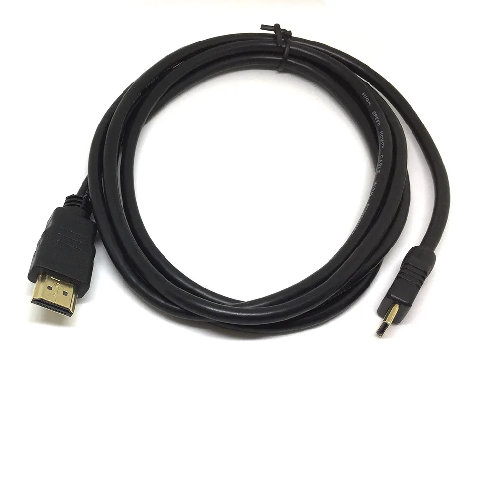 Кабель mini HDMI 19pin Male to 19 pin 1.8 метра V1.4 поддержка 3D черный Espada | Компьютеры и офис