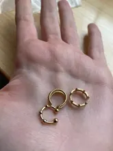 Metal dorado Punk para mujer, arete de oreja de cartílago, Clip para mujer, sin perforaciones, en forma de C, geométrico, pequeño, envoltura para la oreja, Clips, joyería