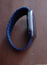 Correa de nailon trenzado para Apple Watch, correa elástica de 44mm, 40mm, 42mm y 38mm, serie iWatch 3, 4, 5, SE, 6