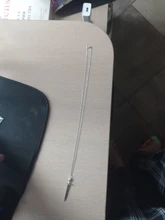 Colgantes de gato y espada para hombre y mujer, cadena cruzada redonda, collar largo corto de Color plateado, regalo de joyería