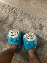 28cm 7 estilo creativo Sr. Meeseeks Morty Smith Sánchez Zapatillas de felpa de invierno zapatos de interior juguete de peluche suave