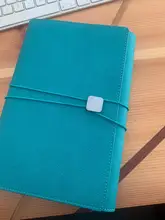 Cuaderno creativo de hojas sueltas A5, bobina de bloc de notas multifunción, conjunto con caja de regalo, Cuenta de mano, Funda de cuero, funda para portátil