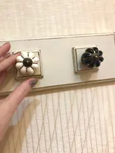 KAK de calabaza de cerámica de 40mm cajón perillas tiradores de puertas de armario agujero manijas del gabinete con tornillos manijas de muebles