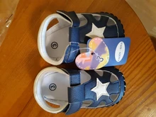 Zapatos antideslizantes de piel sintética para bebé, sandalias para recién nacido de 0 a 18 meses, para caminar con estrellas, primeros pasos, 2019