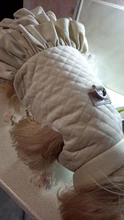 Warm Pet Dog Dress Vest Jacket For Dogs Cats Winter Chihuahua Yorkies Clothes Maltese