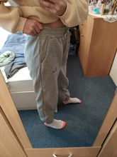 Joggers informales de lana para mujer, pantalones de chándal holgados de cintura alta, Hip-Hop, para correr, trotar, ropa de calle, 2020