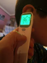 ELERA-termómetro infrarrojo Digital LCD para bebés, medidor de temperatura corporal sin contacto para la frente, oreja, niños y adultos