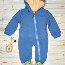 Комбинезон с капюшоном и ушками для девочки