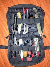 Molle-bolsa militar para caza y acampada al aire libre, Kit de herramientas múltiples, accesorios EDC