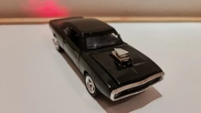 KIDAMI-vehículo de juguete The Fast And Furious para niños, MINI coche de Metal clásico, aleación fundida, modelos Dodge Charger 1:32