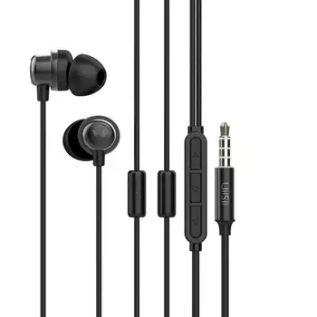 

UIISII Auriculares K8 gaming con micrófono dual con cable Negro