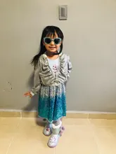 AILIADE-flequillo de pelo negro y marrón, extensiones de flequillo falso, flequillo sintético Natural, pieza de cabello