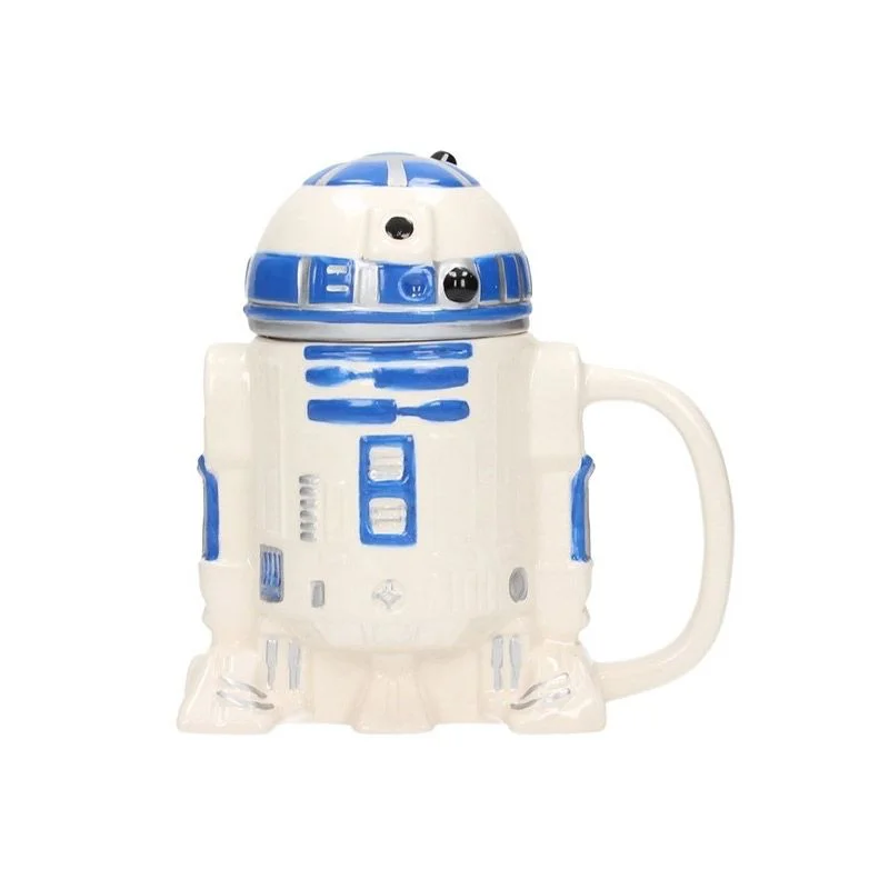 SD игрушки звездные войны R2-D2 3D кружка с крышкой