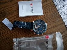 CURREN – reloj curren para hombre, de cuarzo, deportivos, de pulsera de acero, resistente al agua, con cronógrafo, masculino