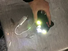 Headlamp Fishing-Headlight 18650 Battery Camping COB Led Use