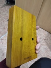 Bag Book Tune-Hammer Gecko Kalimba Thumb Instruction Koa Musical-Gift Aiersi 17-Keys