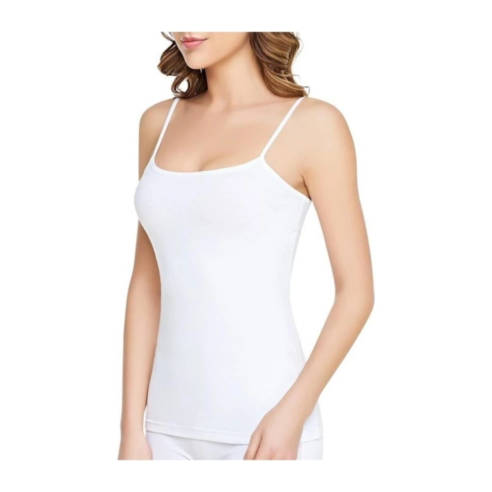 interior de algodón 100 para mujer, ropa interior con cuerda colgante, color blanco, 6 uds.|Camisones y camisetas sin mangas| - AliExpress