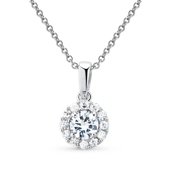 

Silver Pendant with cubic zirconia sunlight sample 925