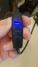 Plegable 5/8X iluminado lupa USB 3 colores LED lupa soldadura para la soldadura de hierro de reparación/lámpara de mesa/cuidado de la piel belleza herramienta