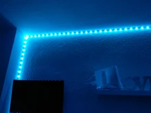 Lámpara de luz de fondo con Bluetooth y WIFI para decoración del dormitorio, controlador Flexible RGB 5050, cadena luminosa, tiras de luz LED