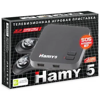 

16-bit - 8-bit "Hamy 5" Sega-Dendy (505-in-1) black